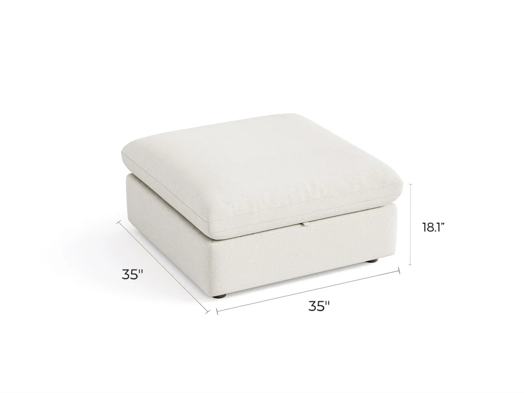 RUBIK V No-Storage Ottoman