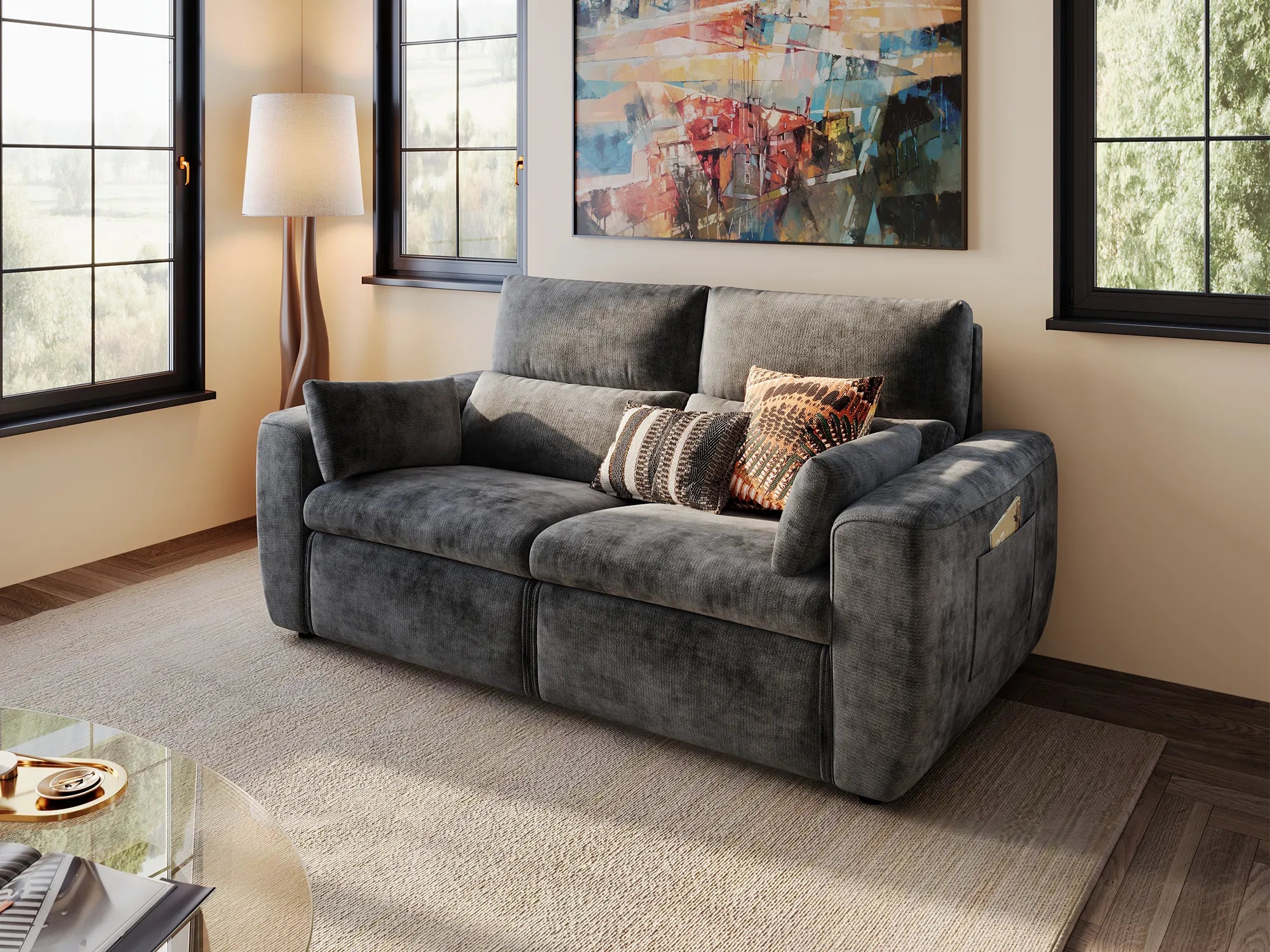DRIFT 2-Seat Power Reclining Modular Sofa