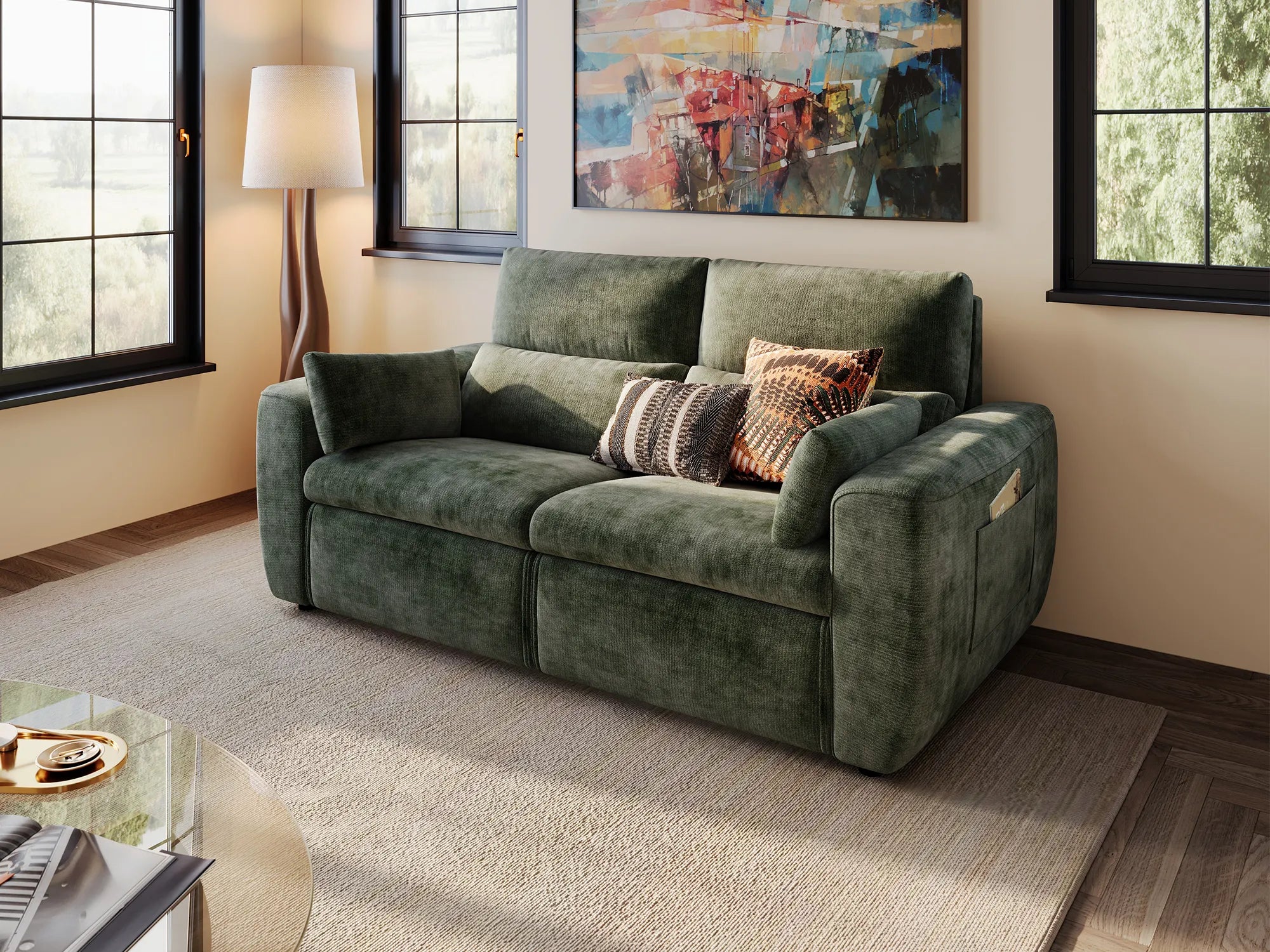 DRIFT 2-Seat Power Reclining Modular Sofa