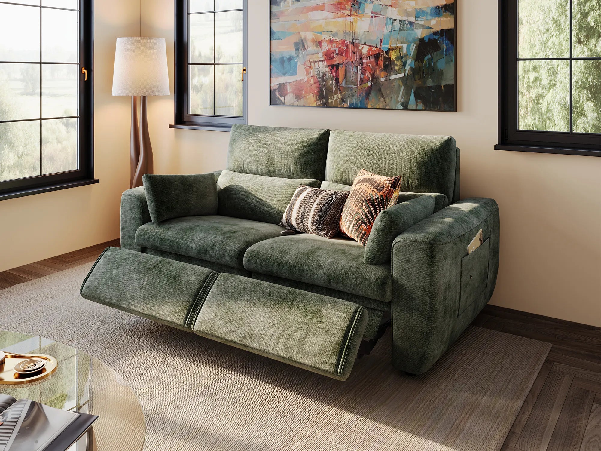 DRIFT 2-Seat Power Reclining Modular Sofa