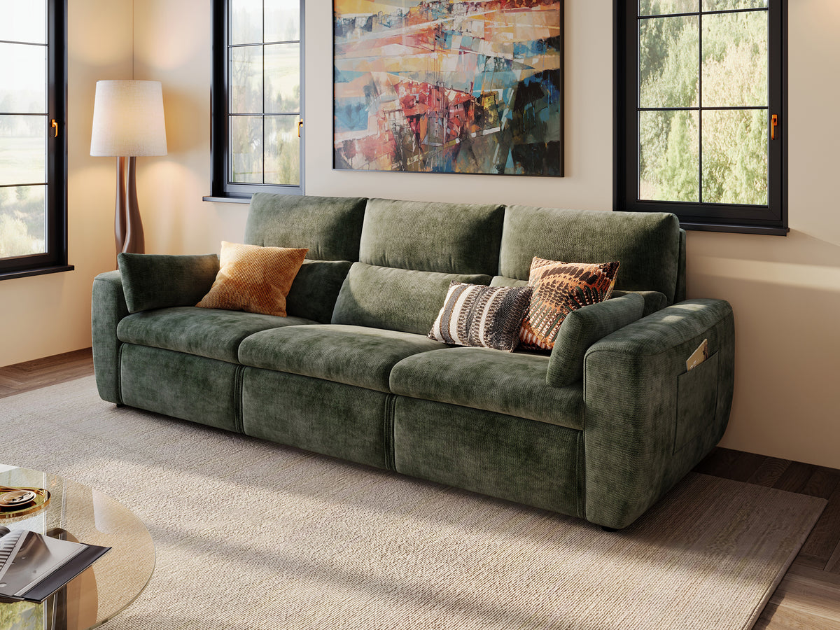 DRIFT 3-Seat Power Reclining Modular Couch
