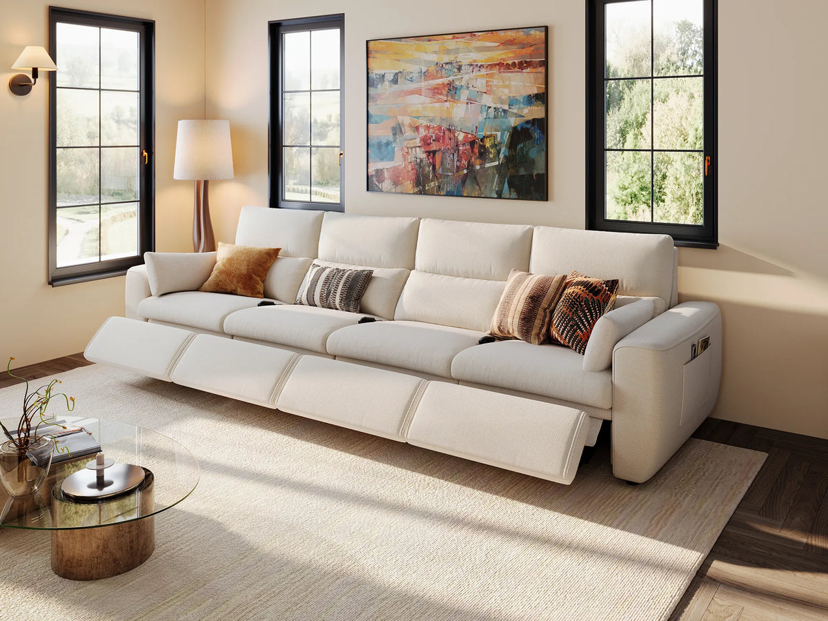 DRIFT 4-Seat Power Reclining Modular Couch