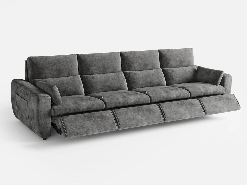 DRIFT 4 Seat Power Reclining Modular Couch