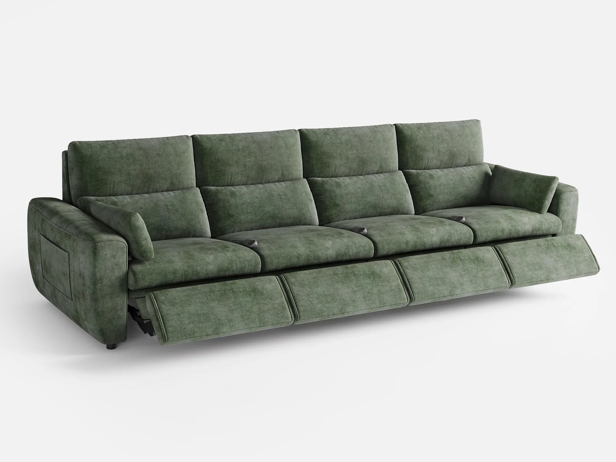 DRIFT 4-Seat Power Reclining Modular Sofa