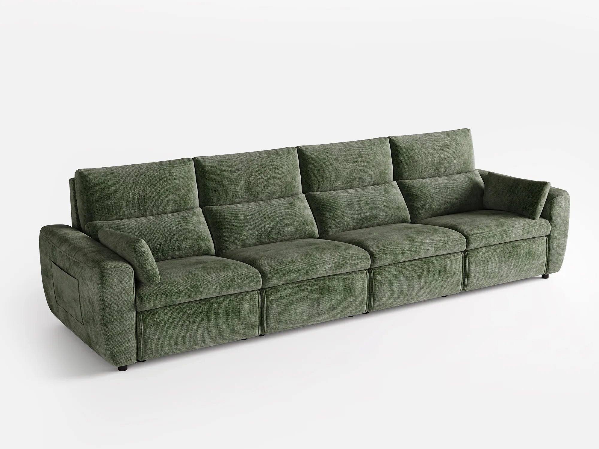 DRIFT 4-Seat Power Reclining Modular Sofa