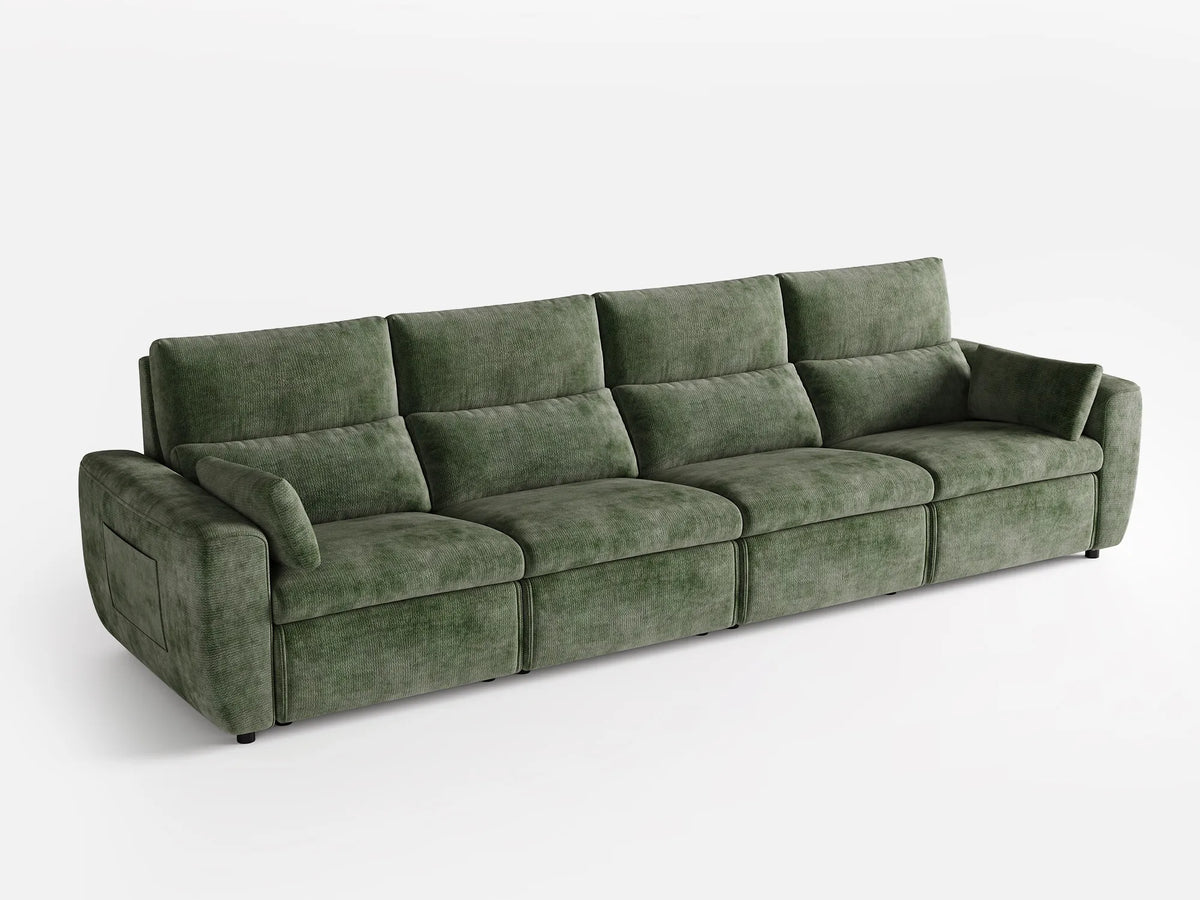 DRIFT 4-Seat Power Reclining Modular Couch