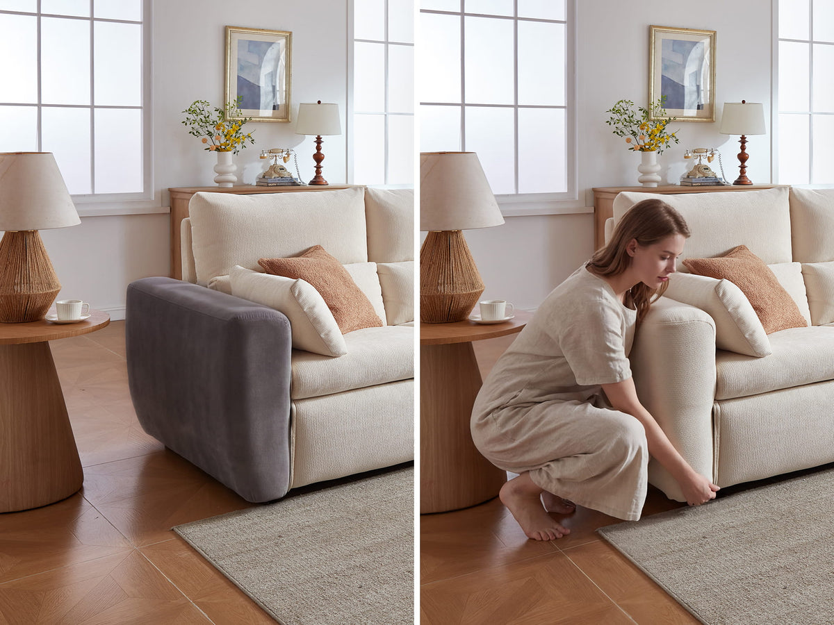 DRIFT 3+1-Seat Power Reclining Modular Couch
