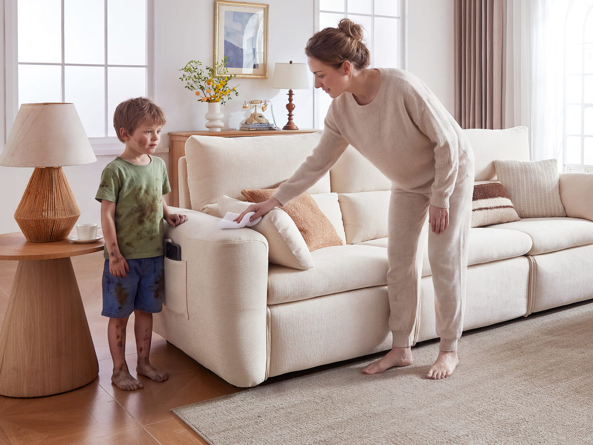 DRIFT 4-Seat Power Reclining Modular Couch