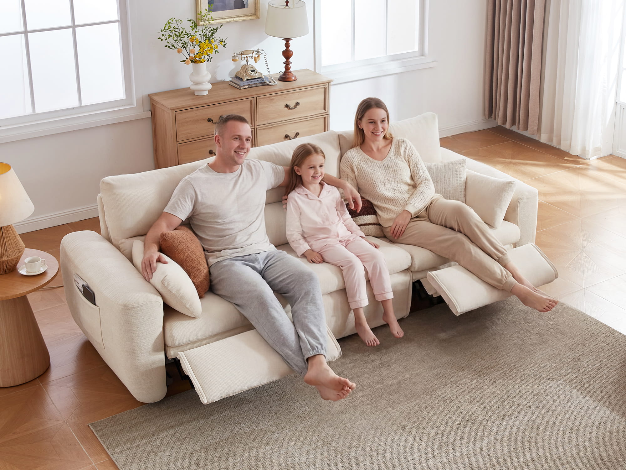DRIFT 3-Seat Power Reclining Modular Sofa