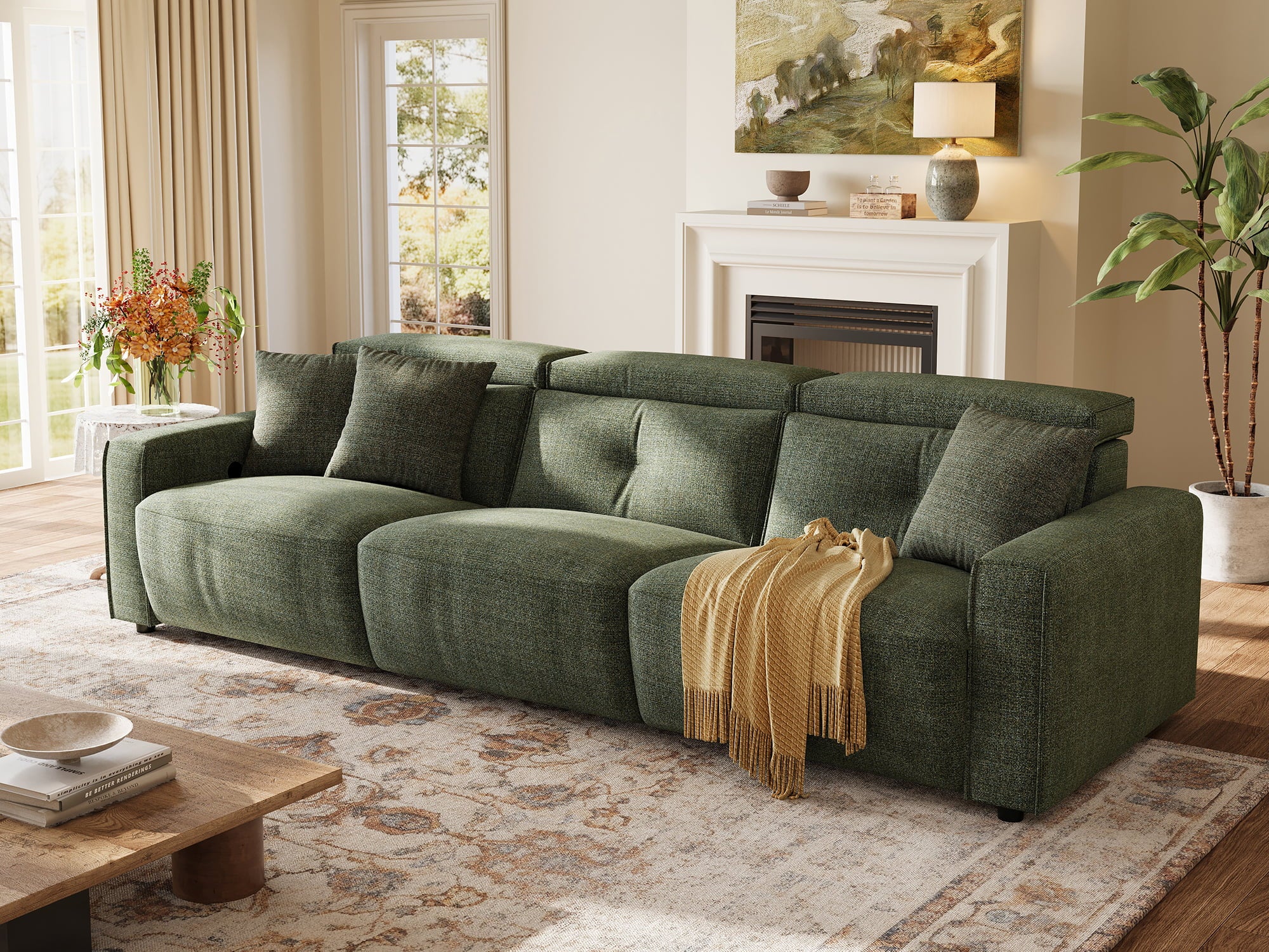 FLOAT 3-Seat Power Reclining Modular Sofa