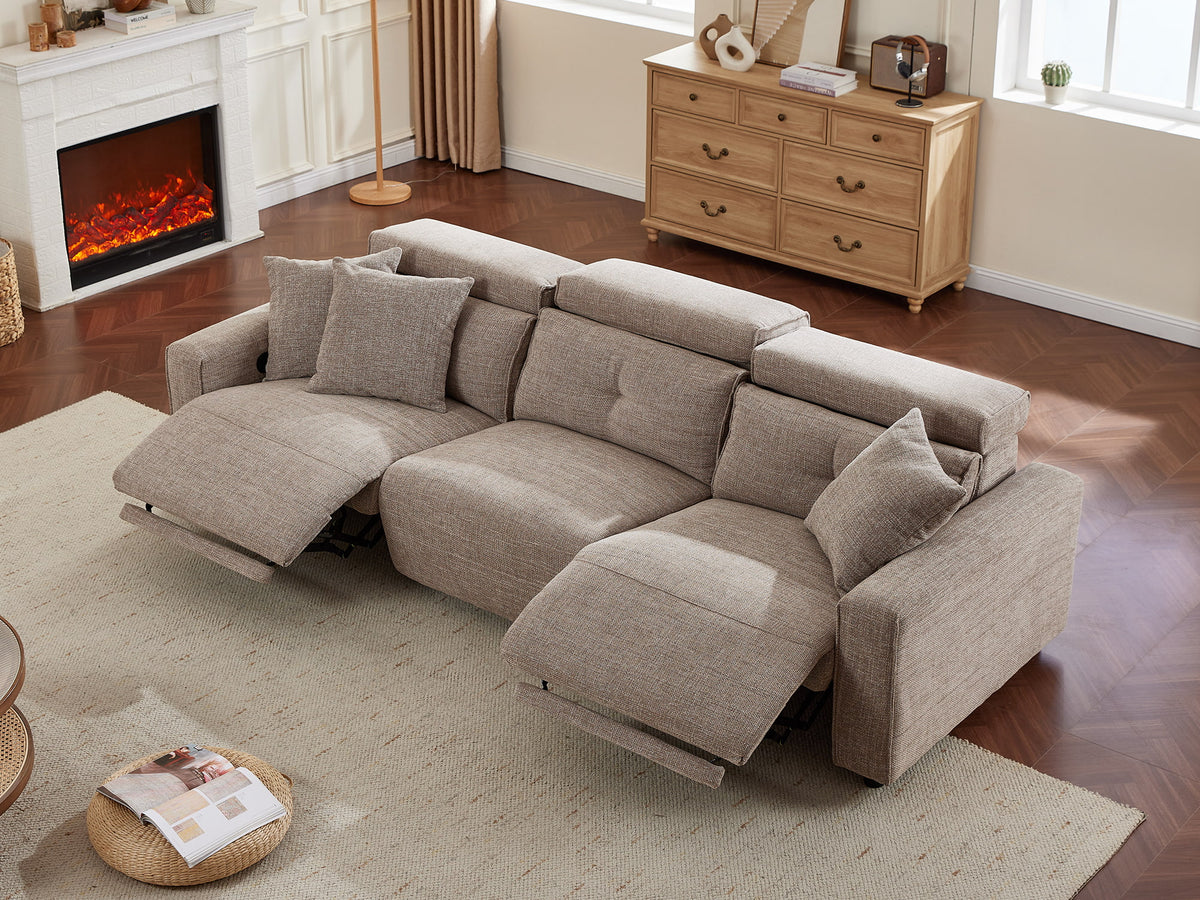 FLOAT 3-Seat Power Reclining Modular Couch