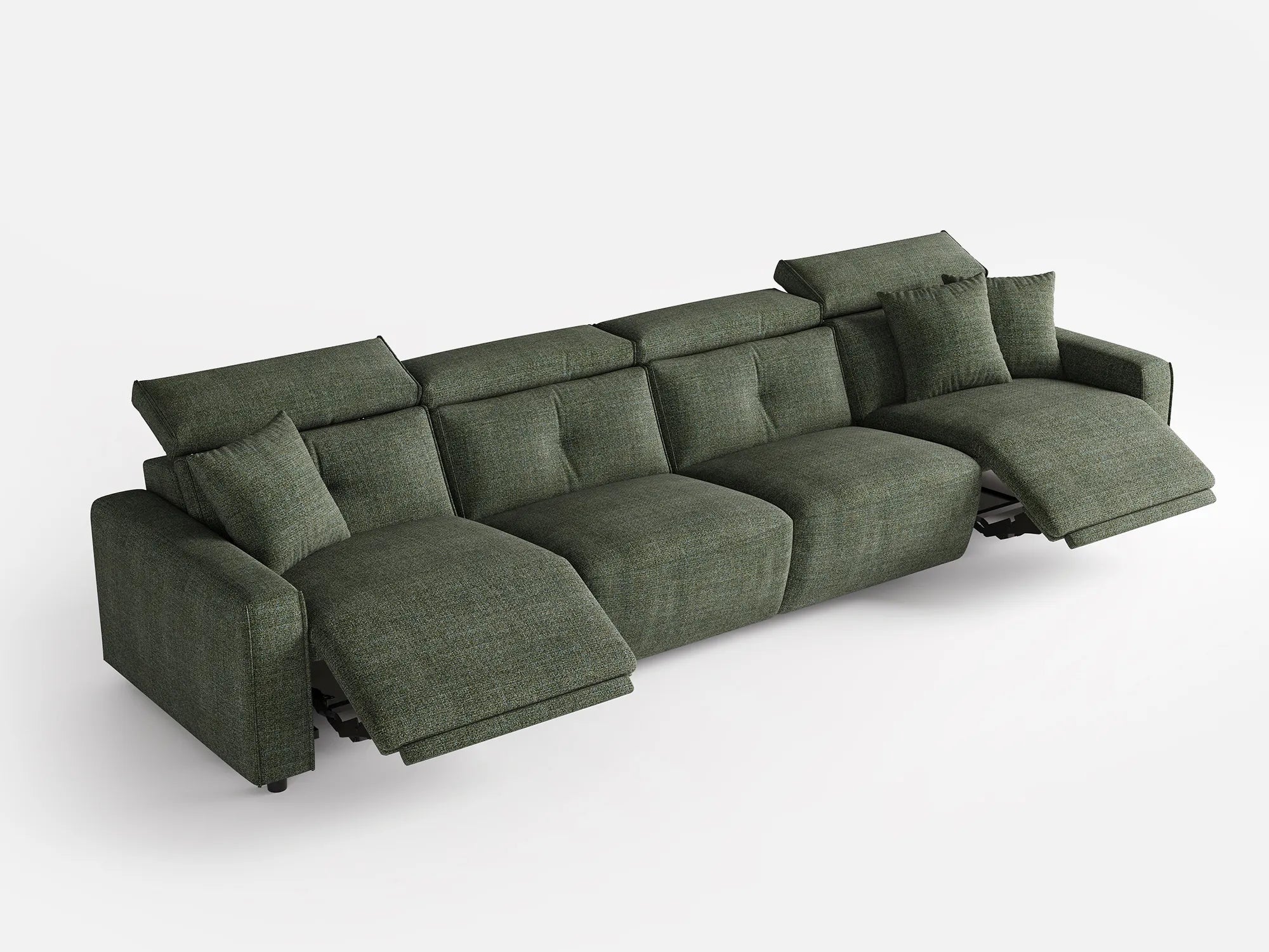 FLOAT 4-Seat Power Reclining Modular Sofa
