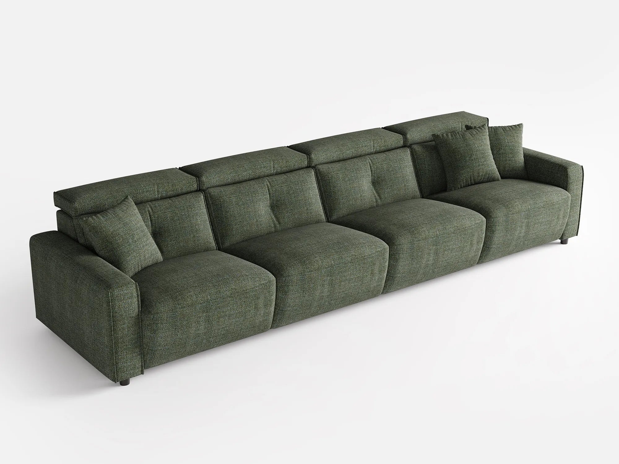 FLOAT 4-Seat Power Reclining Modular Sofa