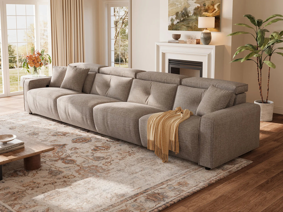 FLOAT 4-Seat Power Reclining Modular Couch