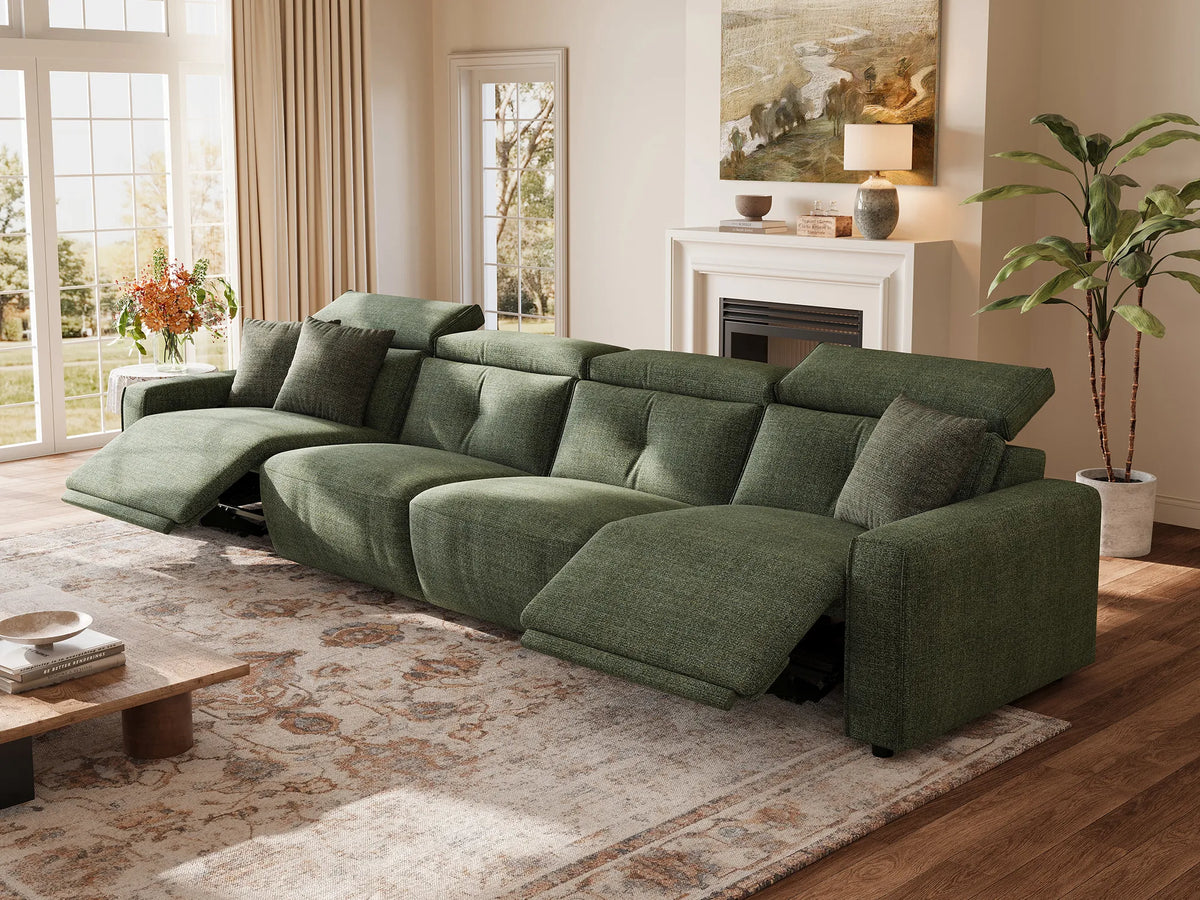 FLOAT 4-Seat Power Reclining Modular Couch
