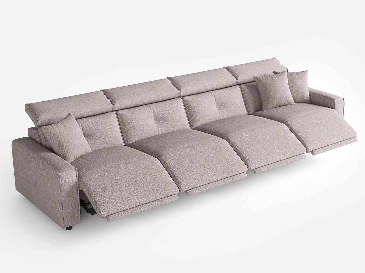 FLOAT 4-Seat Power Reclining Modular Couch