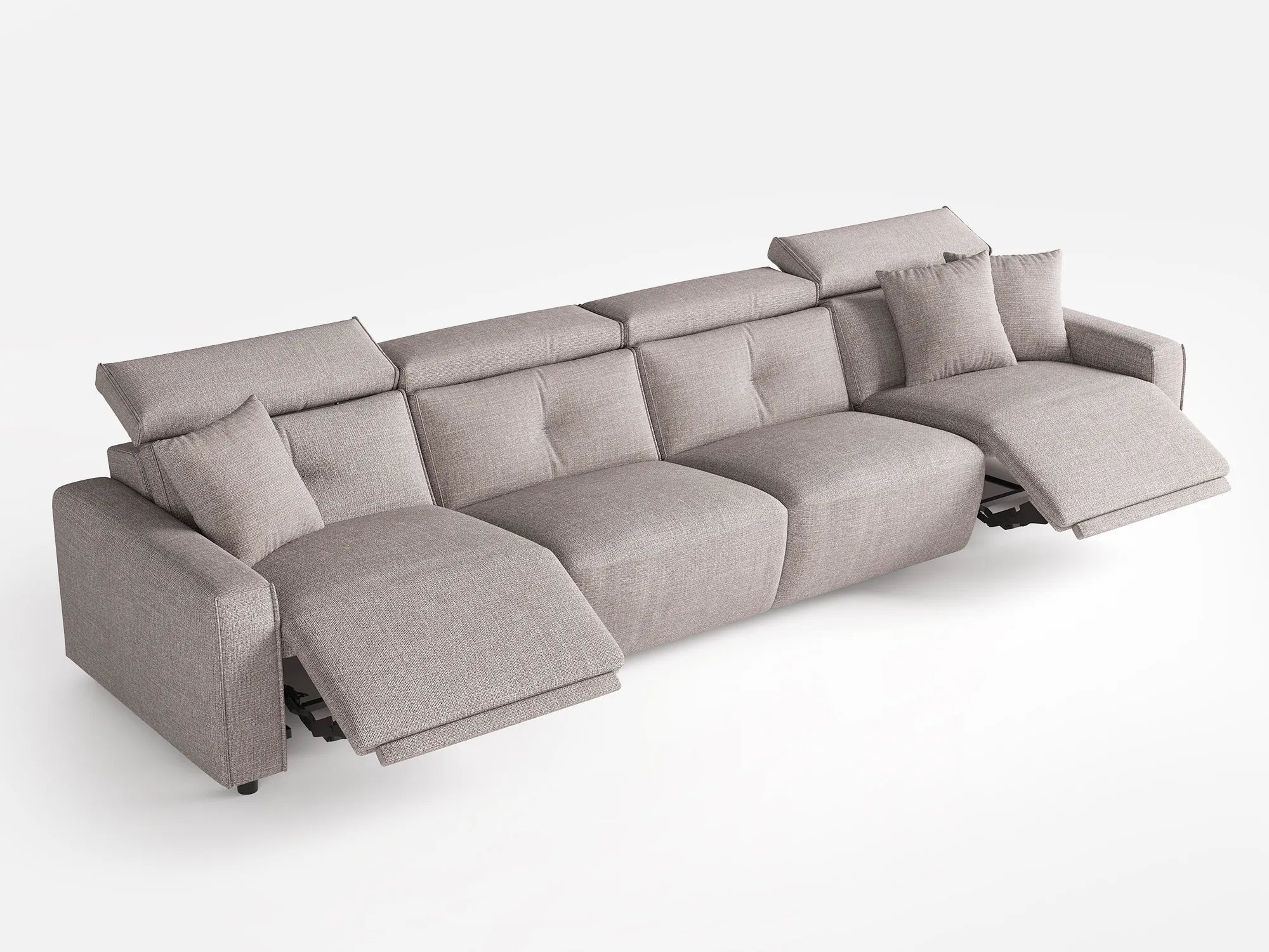FLOAT 4-Seat Power Reclining Modular Sofa