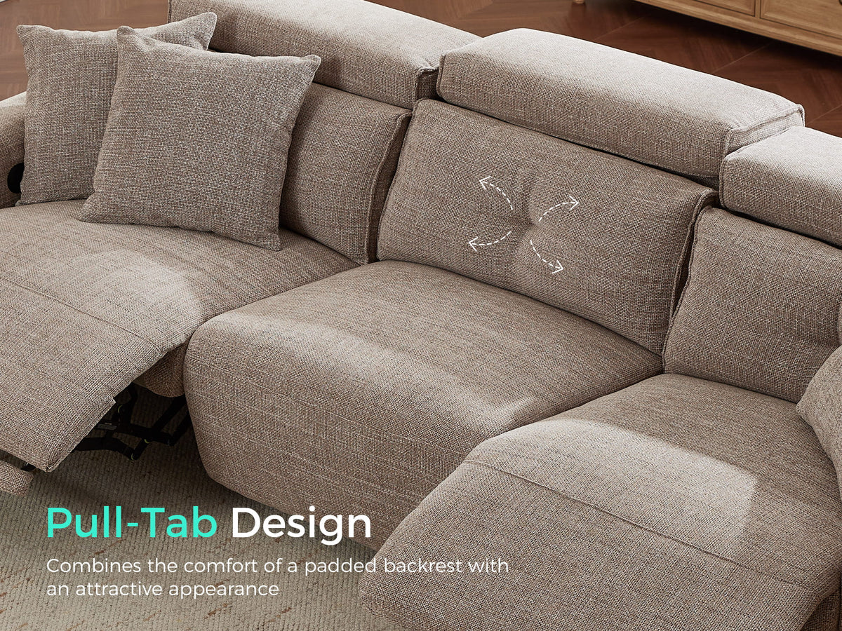 FLOAT 3-Seat Power Reclining Modular Couch