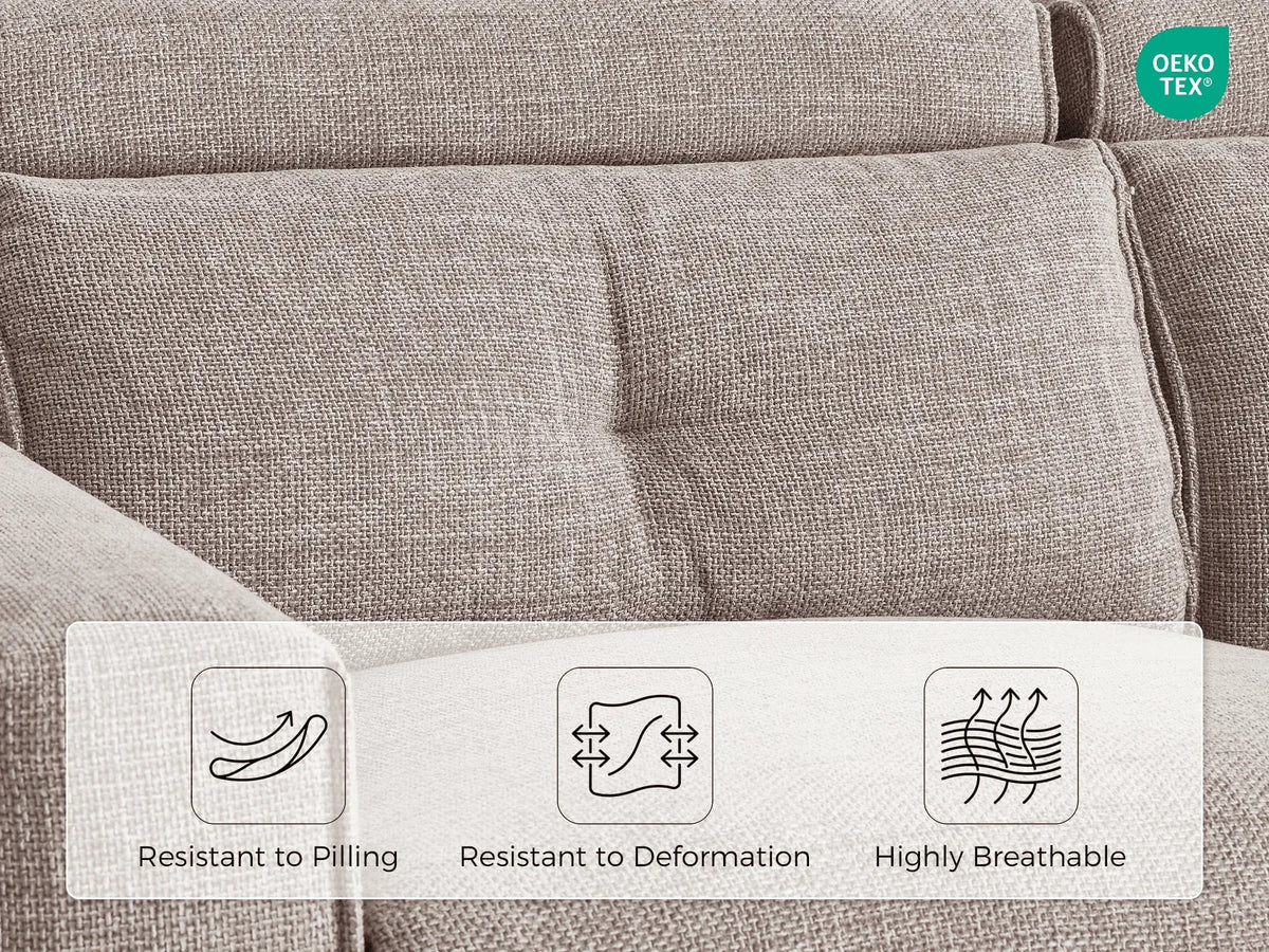 FLOAT 2+1-Seat Power Reclining Modular Couch