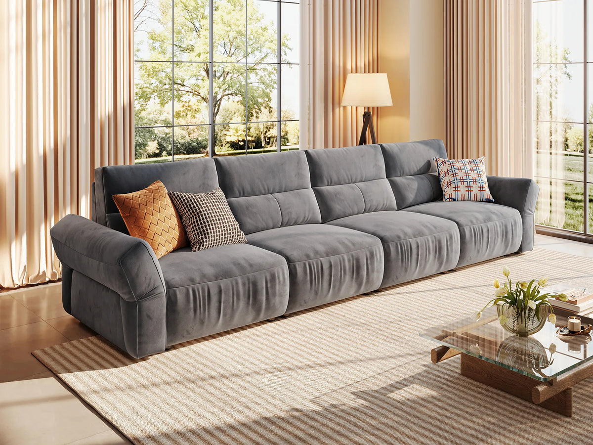 HAVEN 4-Seat Power Reclining Modular Couch