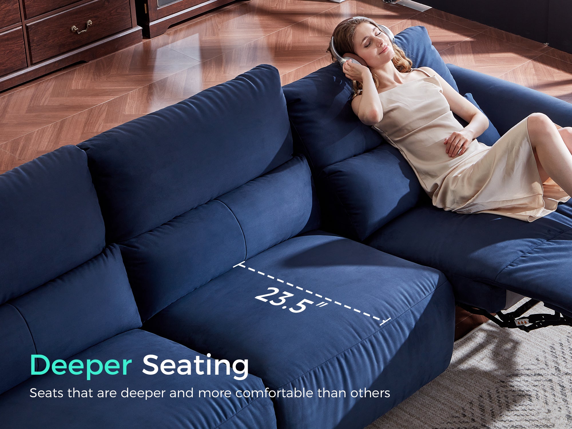 HAVEN 3-Seat Power Reclining Modular Sofa