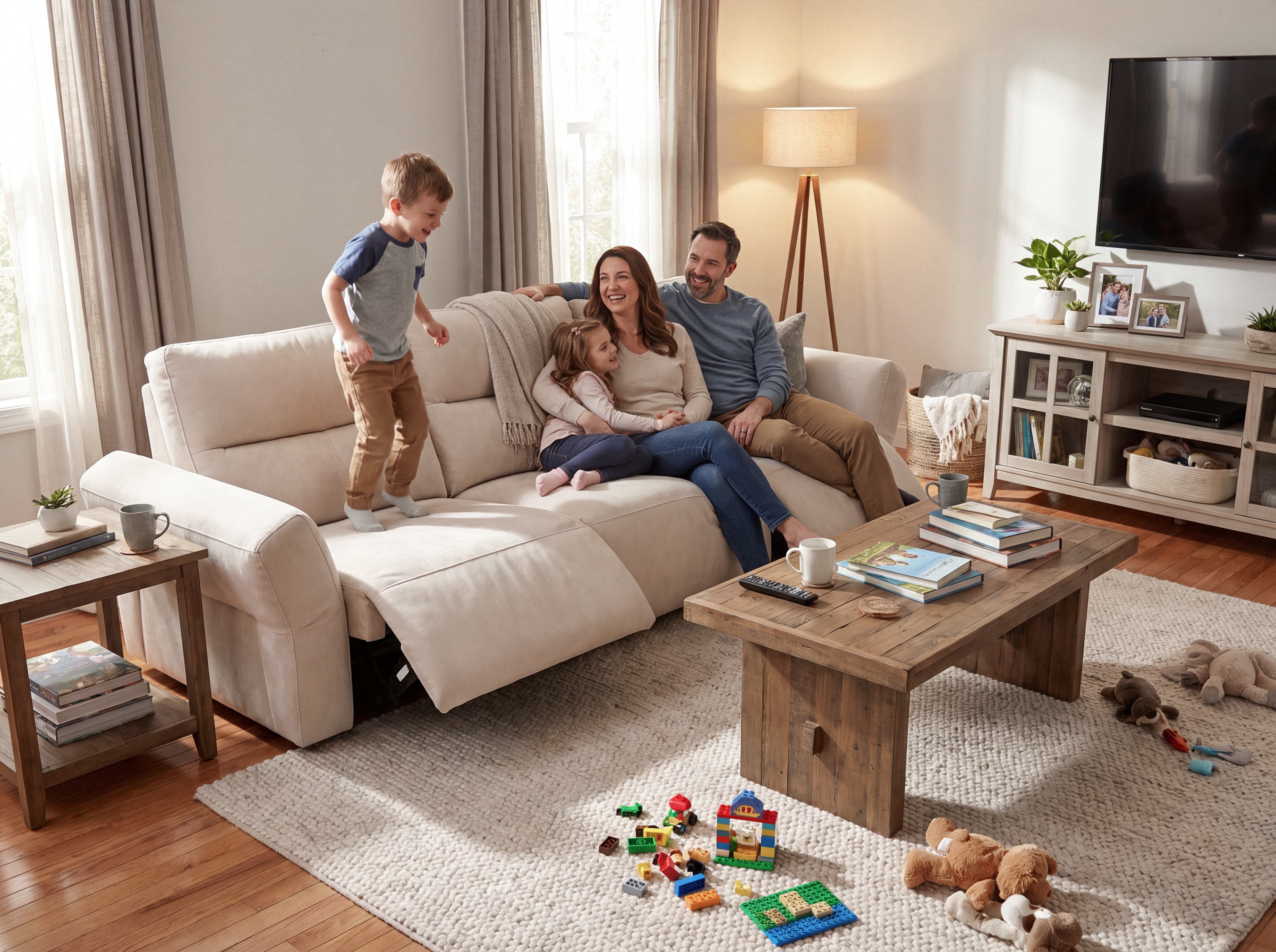 HAVEN 3-Seat Power Reclining Modular Couch