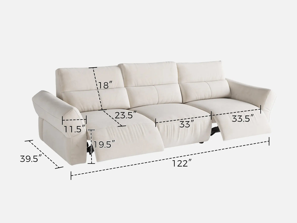 HAVEN 3-Seat Power Reclining Modular Couch