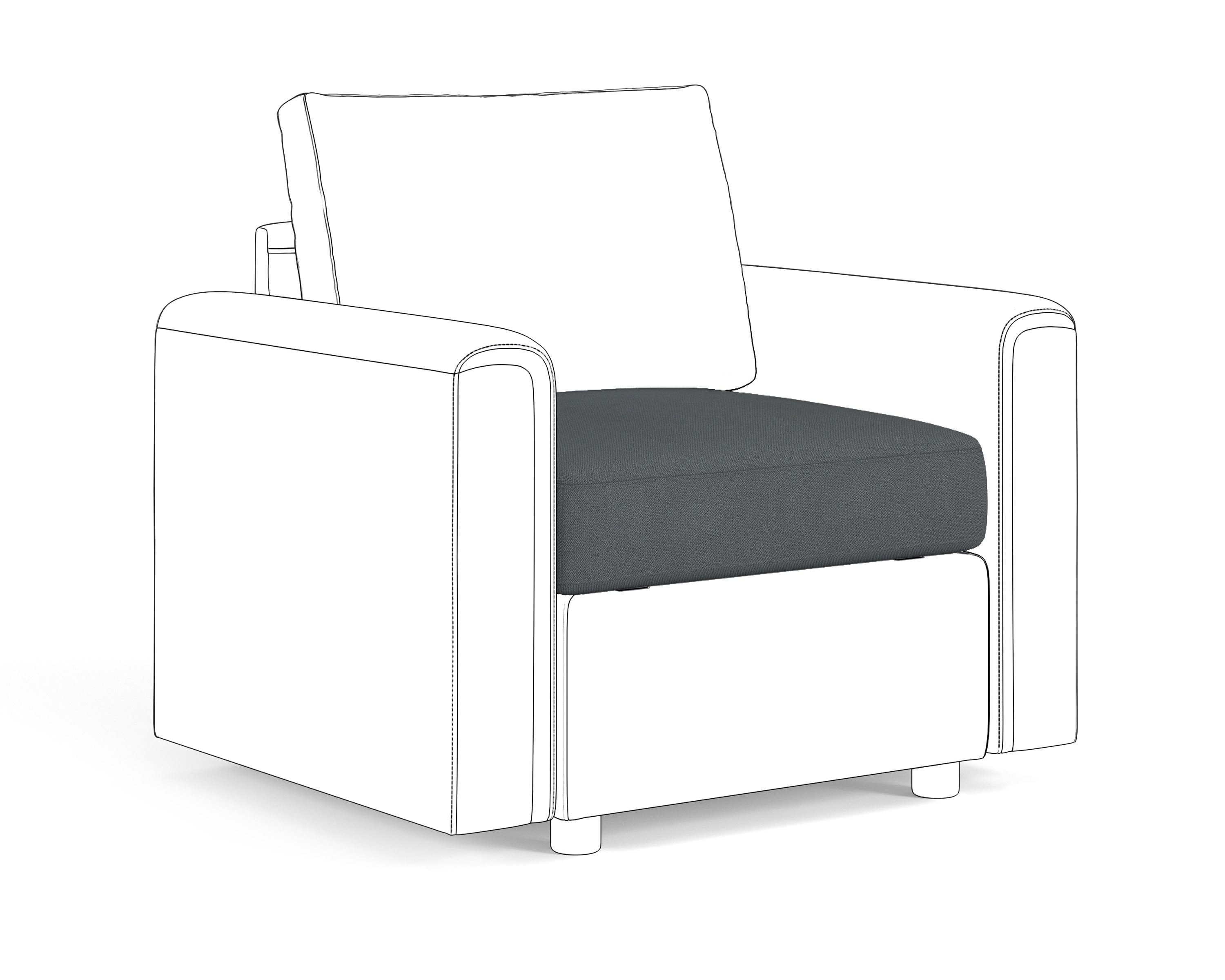 Single couch chair cover 2025