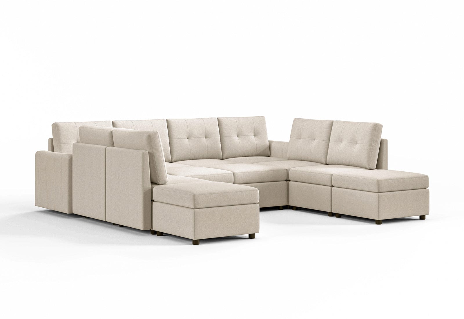 RUBIK III 8 Seat With 4 Ottomans - LINSY HOME