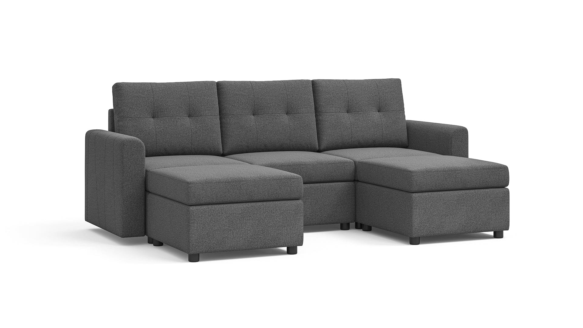 RUBIK III 3 Seat With 2 Ottomans