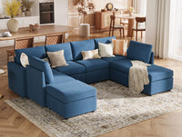 RUBIK I  6 Seats with 2 Ottomans