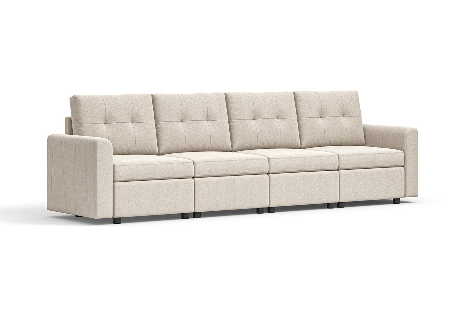 LINSY HOME 4 Seater Modular Sofa with Storage Washable Covers