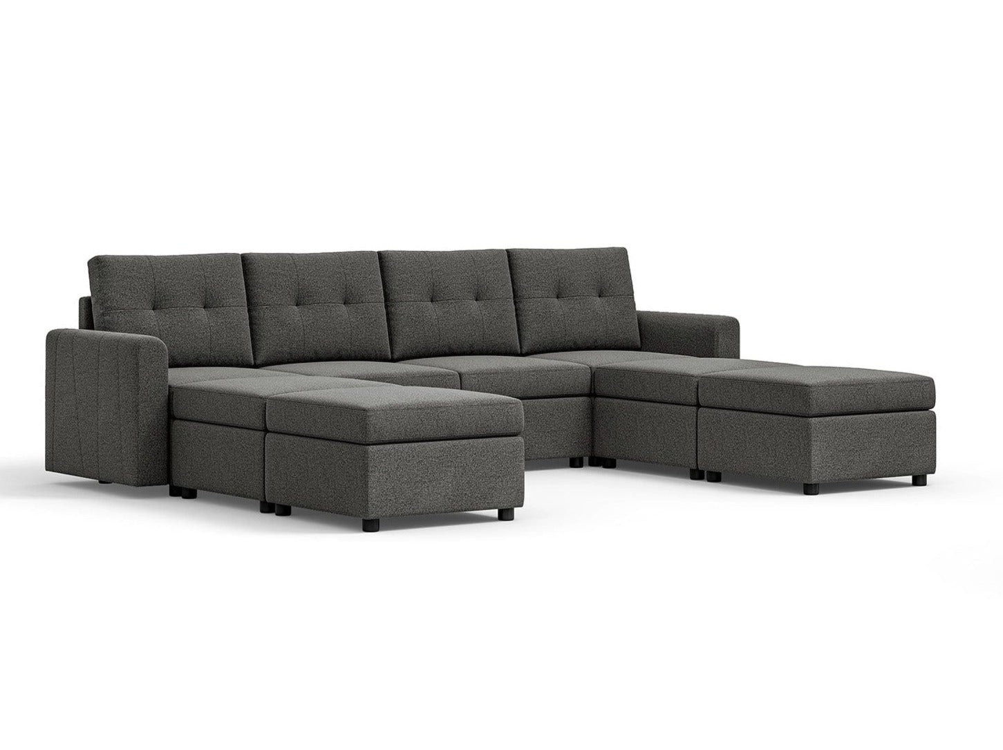 RUBIK III 4 Seat With 4 Ottomans