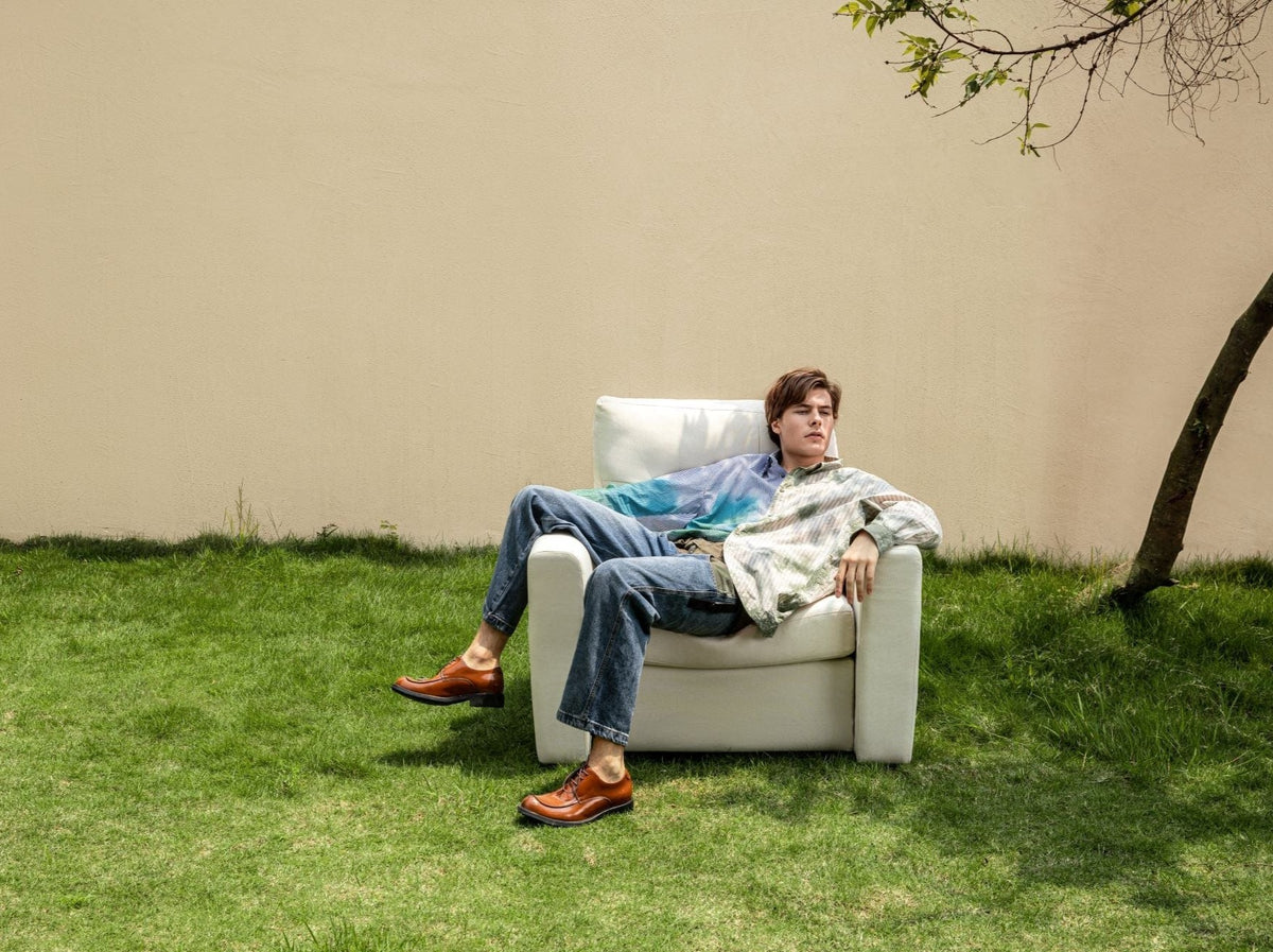 LINSY HOME Modular Armchair with Storage Accent Chair