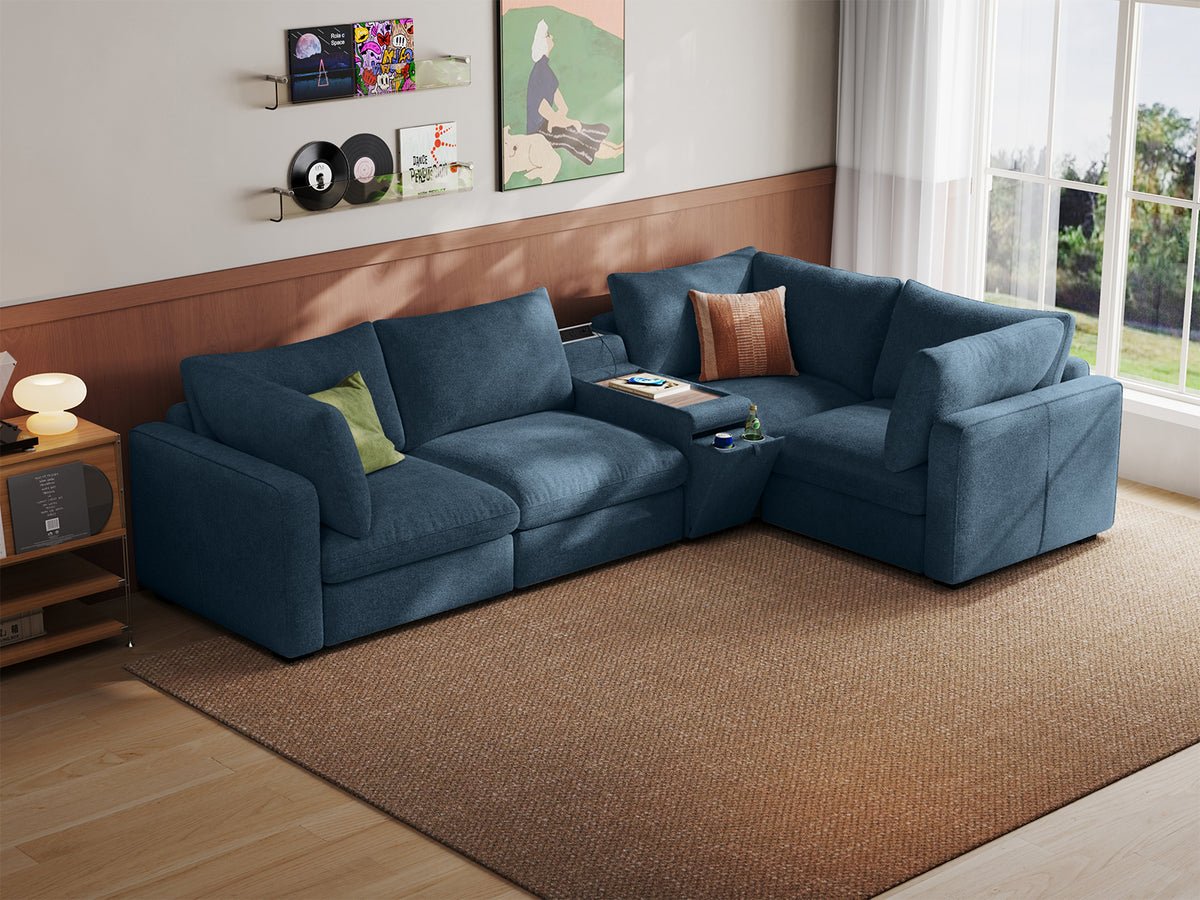 RUBIK V 3 Seats with Corner & Console