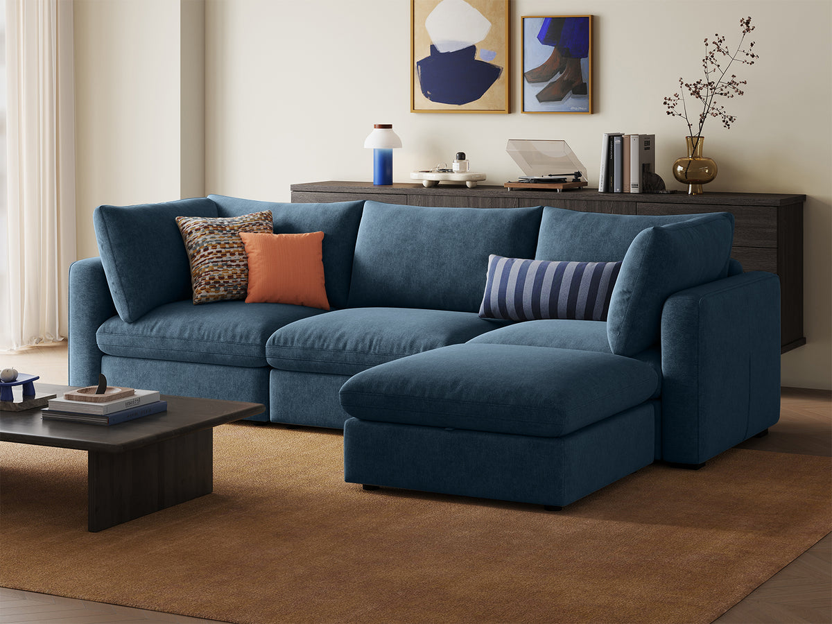 RUBIK V 3 Seats with Ottoman