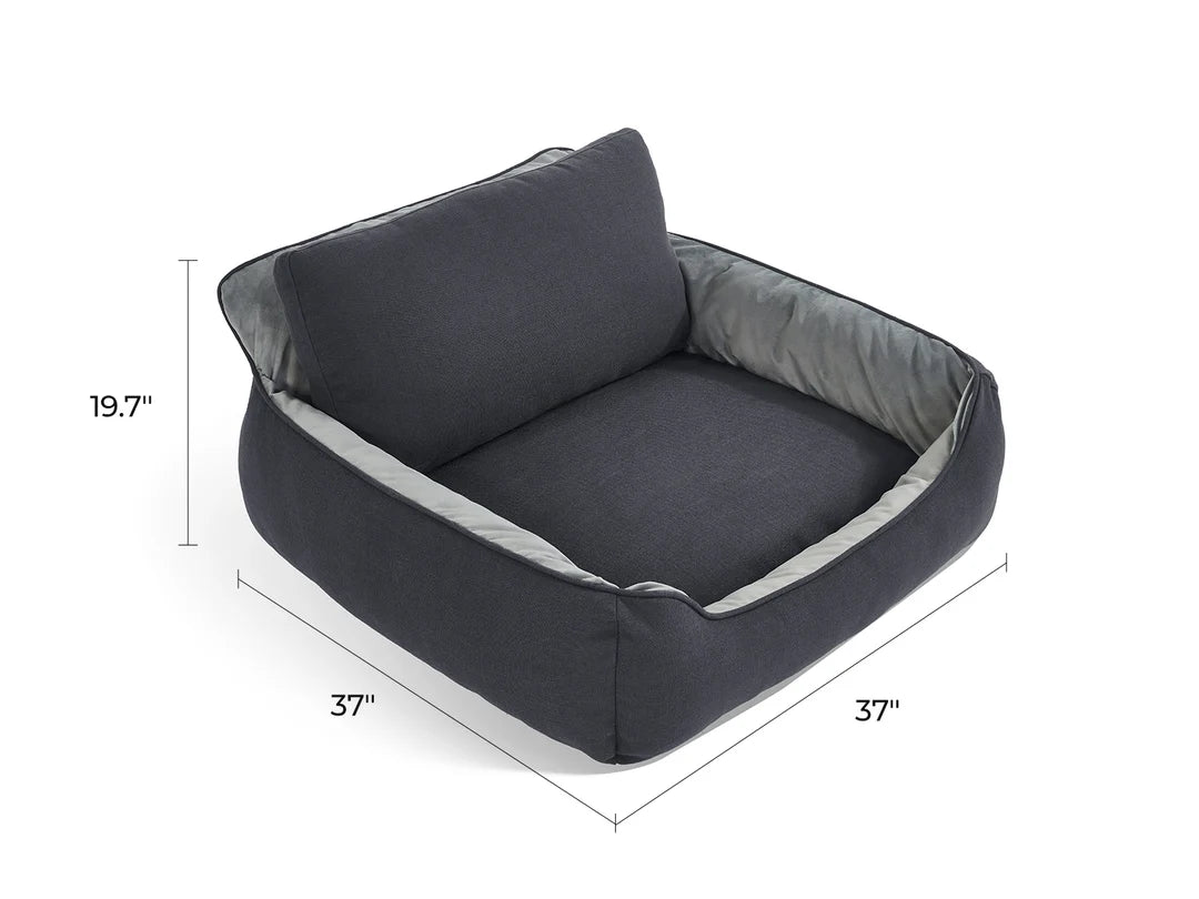 RUBIK V 3-seat sofa with ottoman and console