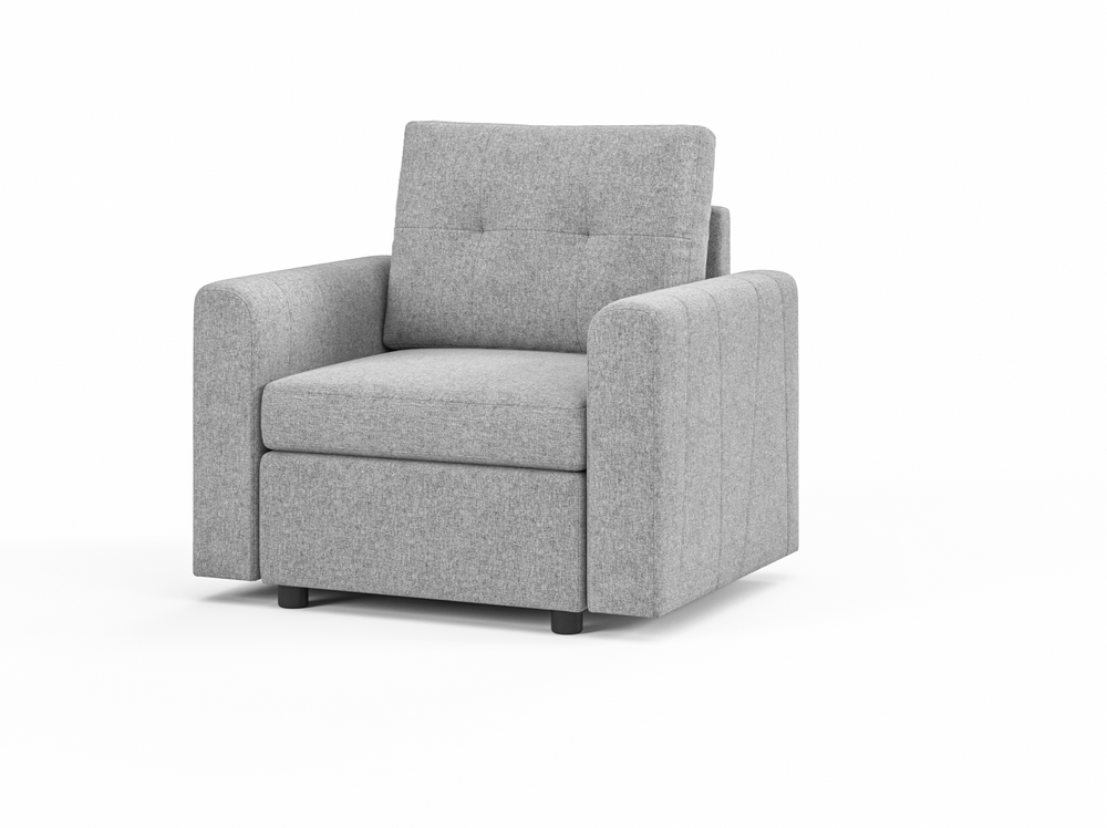 LINSY HOME Modular Armchair with Storage Accent Chair